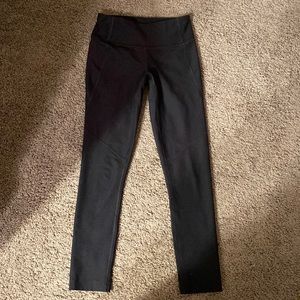 Black outdoor voices leggings